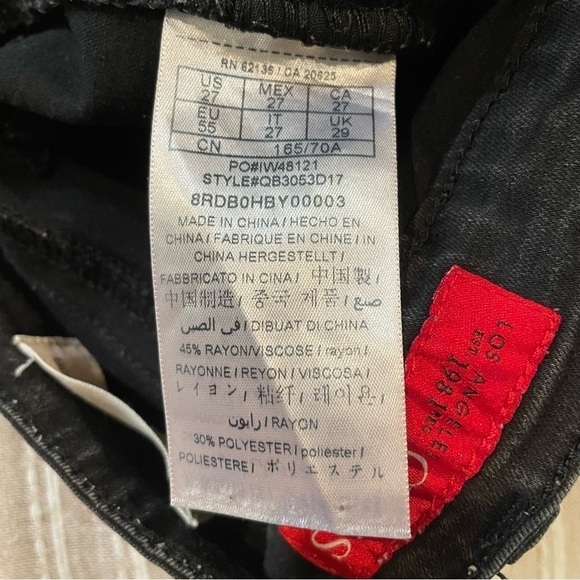 Guess Black Low Rise Power Skinny Cindy Fit Jeans 27 - Picture 7 of 12